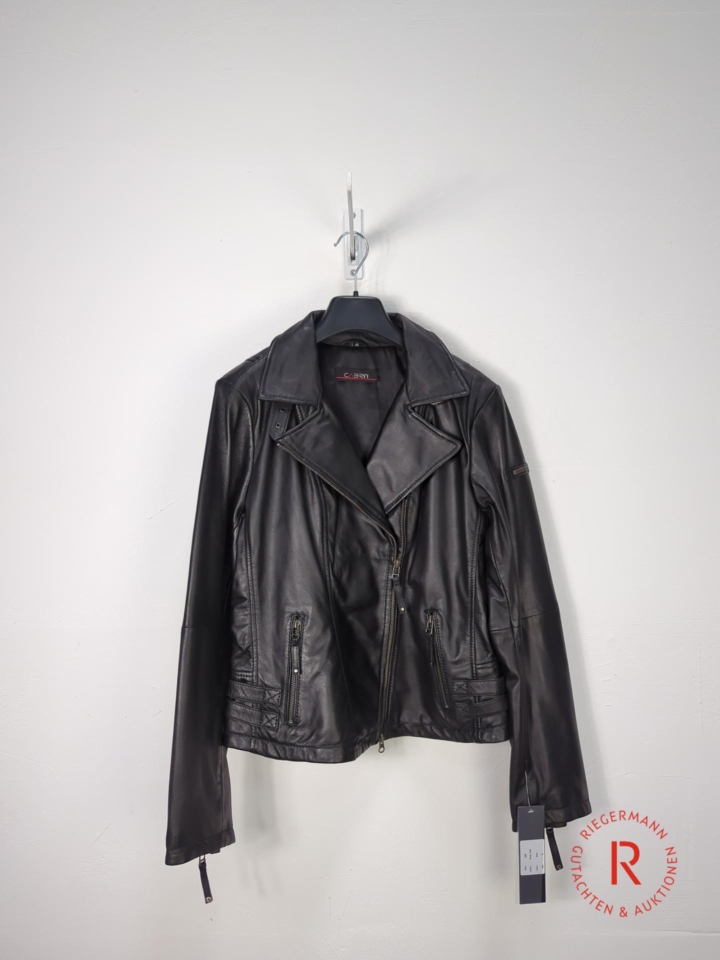 DAMEN LEDERJACKE GRÖSSE 40